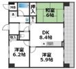 シャリテ今里の間取り画像
