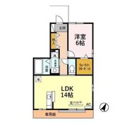 ルシエルⅡ Aの間取り画像