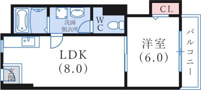 SUZURAN DANCHIⅠの間取り画像