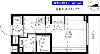 ステージファースト西馬込アジールコートの間取り画像