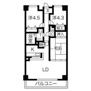 ふじマンションの間取り画像