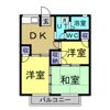 サンハイツ長根Bの間取り画像