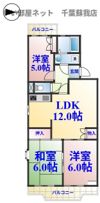 ビューコート学園台の間取り画像