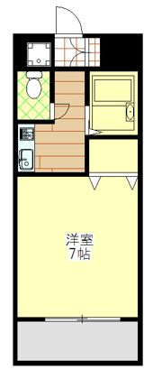 グランデージ今里の間取り画像