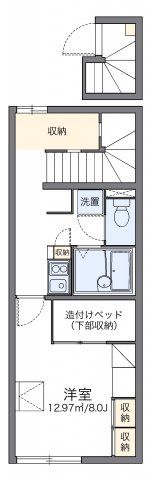 レオパレス城内の間取り画像