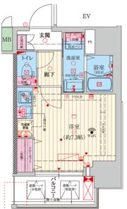ファーストフィオーレ塚本ウェルビングの間取り画像