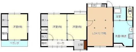 児玉町元田H貸住宅の間取り画像