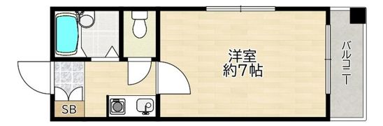 ボナールサジキの間取り画像