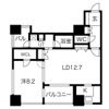 アルグラッド ザ・タワー心斎橋の間取り画像