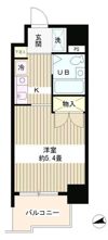 フォレスタ御苑前の間取り画像