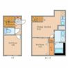 Residence Caritas Daikanyamaの間取り画像