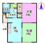 シャンデールFの間取り画像