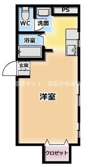 駅前通り京極の間取り画像