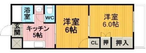 第5八雲マンションの間取り画像