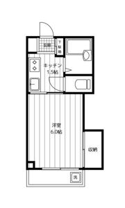 メゾンヨコヤマの間取り画像