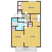 エルシャトーの間取り画像