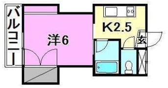 エステート東野の間取り画像