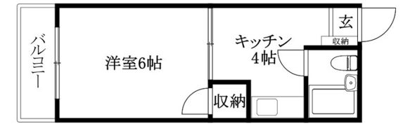 コーポ本田の間取り画像