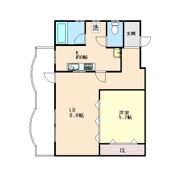六甲グロリアハイツの間取り画像