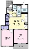 ソレイユ ドゥ Fの間取り画像
