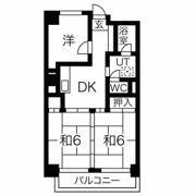 シャトー箕面の間取り画像