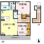 D-room monicaの間取り画像