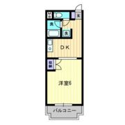 アルファ東古松Ⅱの間取り画像