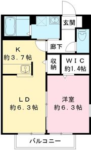 アネックスアリュー Iの間取り画像