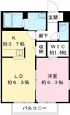 アネックスアリュー Iの間取り画像