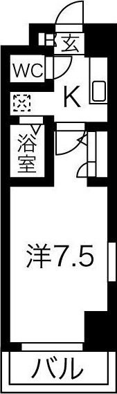 プロビデンスHAST守山の間取り画像