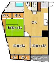 村上黄金ビルの間取り画像