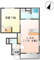 サニーコート新沼の間取り画像