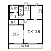 エクシード連坊の間取り画像