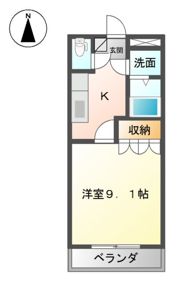プロニティ ビナサイドの間取り画像