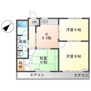 サンパレス尾崎の間取り画像