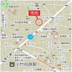 近くに施設あり