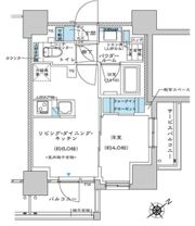 プレミスト板橋の間取り画像