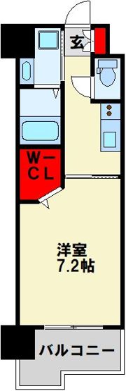 アルゴヴィラージュ工大前の間取り画像