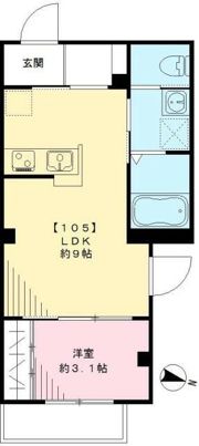 ビバーチェの間取り画像