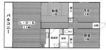 フクスイの間取り画像