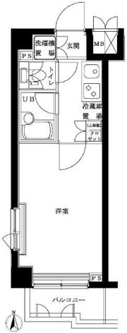 ルーブル鷺宮弐番館の間取り画像