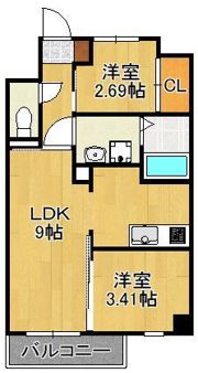 Studie TOBIHATAの間取り画像