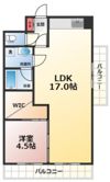 日宝ポニクレール府中の間取り画像
