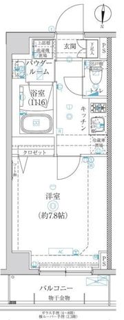 アルテシモグレイスの間取り画像
