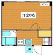 真間川マンションの間取り画像