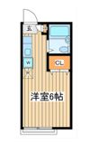 藤美ハイツの間取り画像
