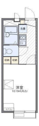 レオパレスロフテージミドリの間取り画像