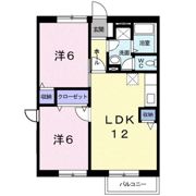 フローラル舞Ⅱの間取り画像