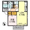 クレスト氷見 Bの間取り画像