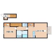 レスタル福室の間取り画像